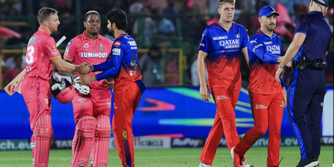 Rajasthan Royals Vs Royal Challengers Bengaluru Match Scorecard