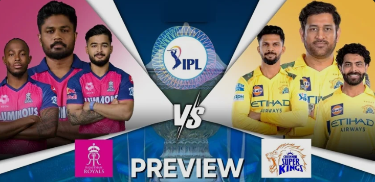 Rajasthan Royals Vs Chennai Super Kings Timeline