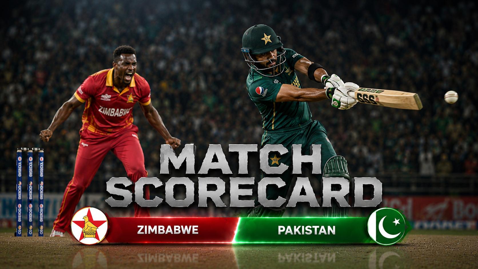 Zimbabwe National Cricket Team Vs Pakistan National Cricket Team Match Scorecard
