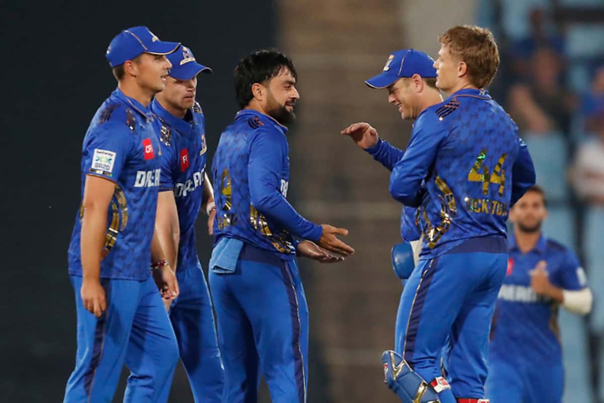 Pretoria Capitals Vs Mi Cape Town Match Scorecard